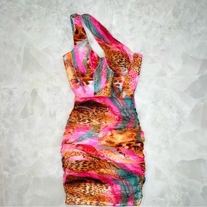 Mini dress XS S multicolor Hottie